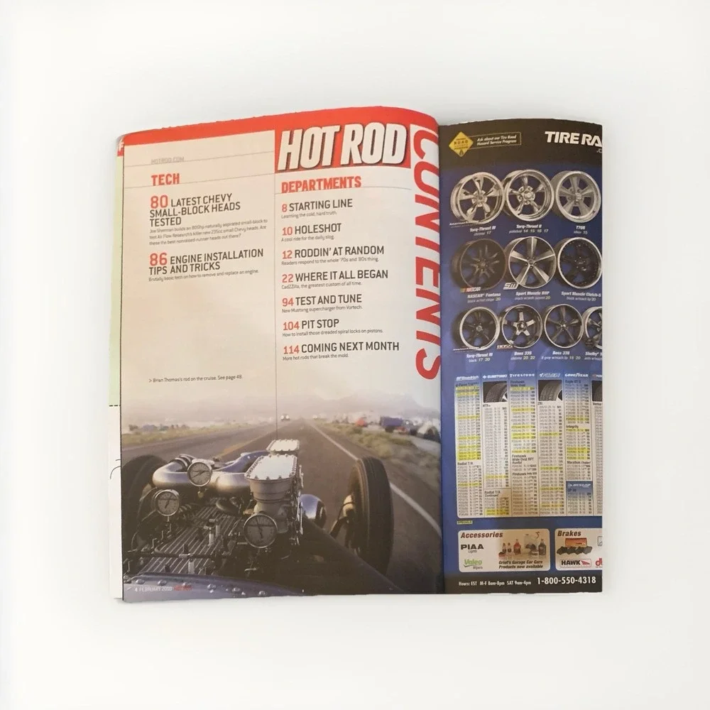 Hot Rod Magazine February 2010 New Mustang Supercharger Engine Installation Tips